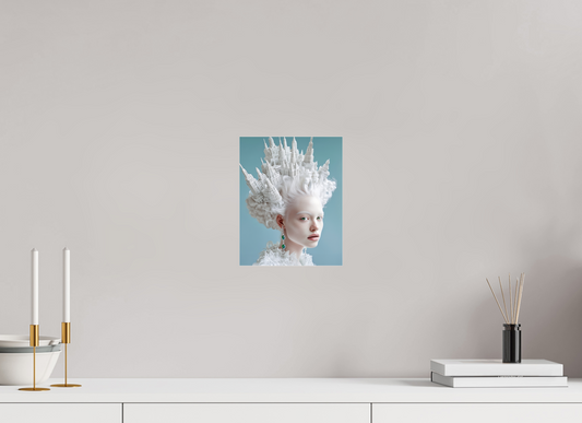 20 x 25 cm, Photo Print Under Acrylic Glass Hairdo XII