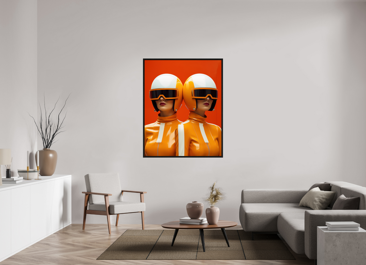 110 x 137,5 cm, Floater Frame Rollerball XVII