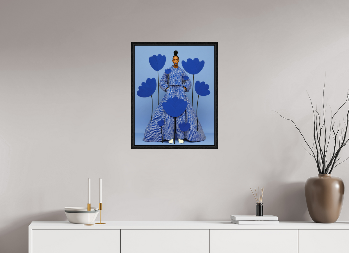 50 x 62,5 cm, Floater Frame Matisse Fashion XVIII