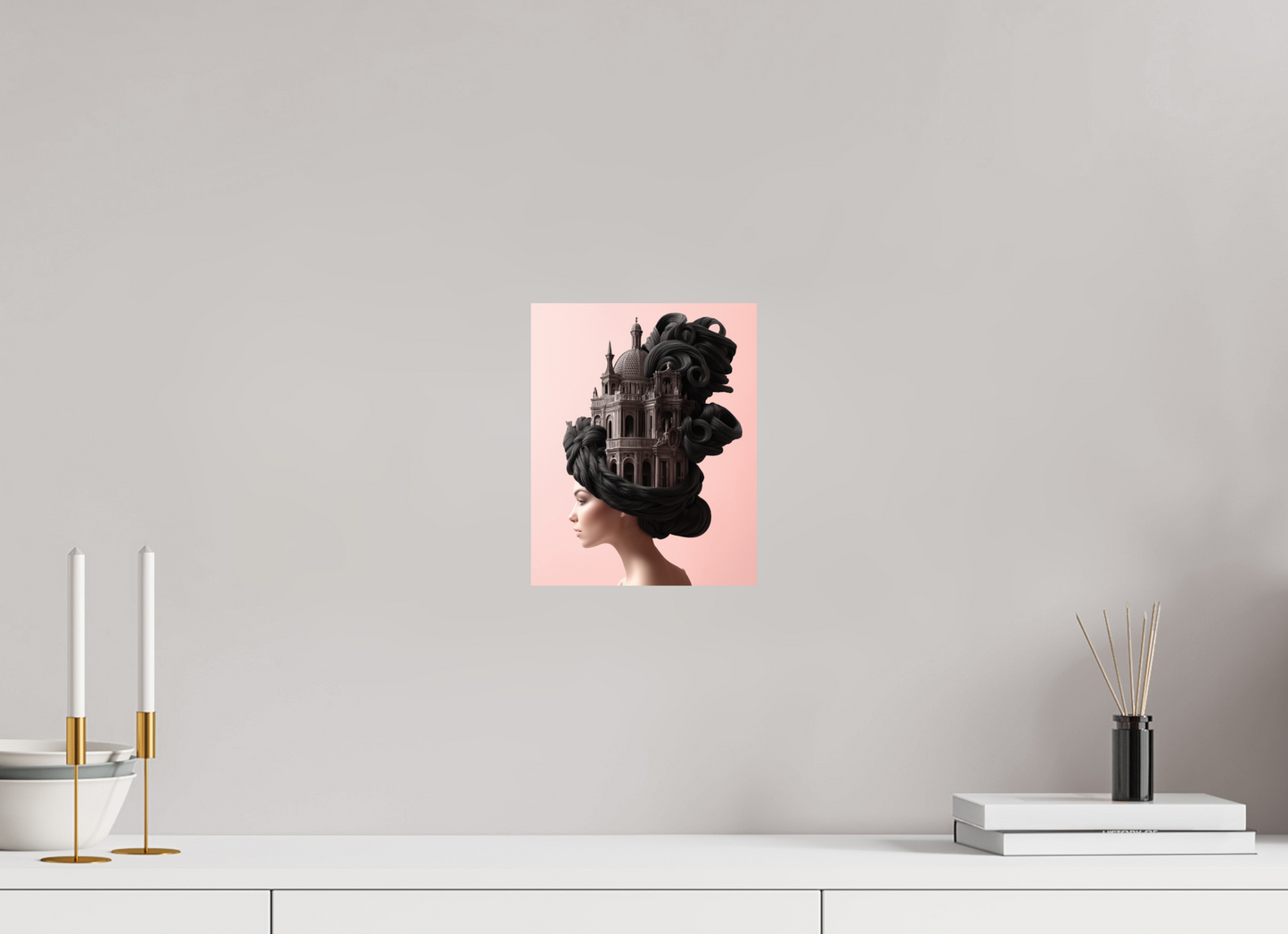 20 x 25 cm, Photo Print On Fuji Crystal DP II Hairdo XV