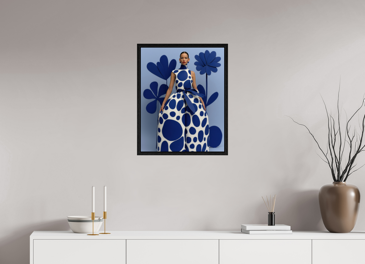 50 x 62,5 cm, Floater Frame Matisse Fashion V