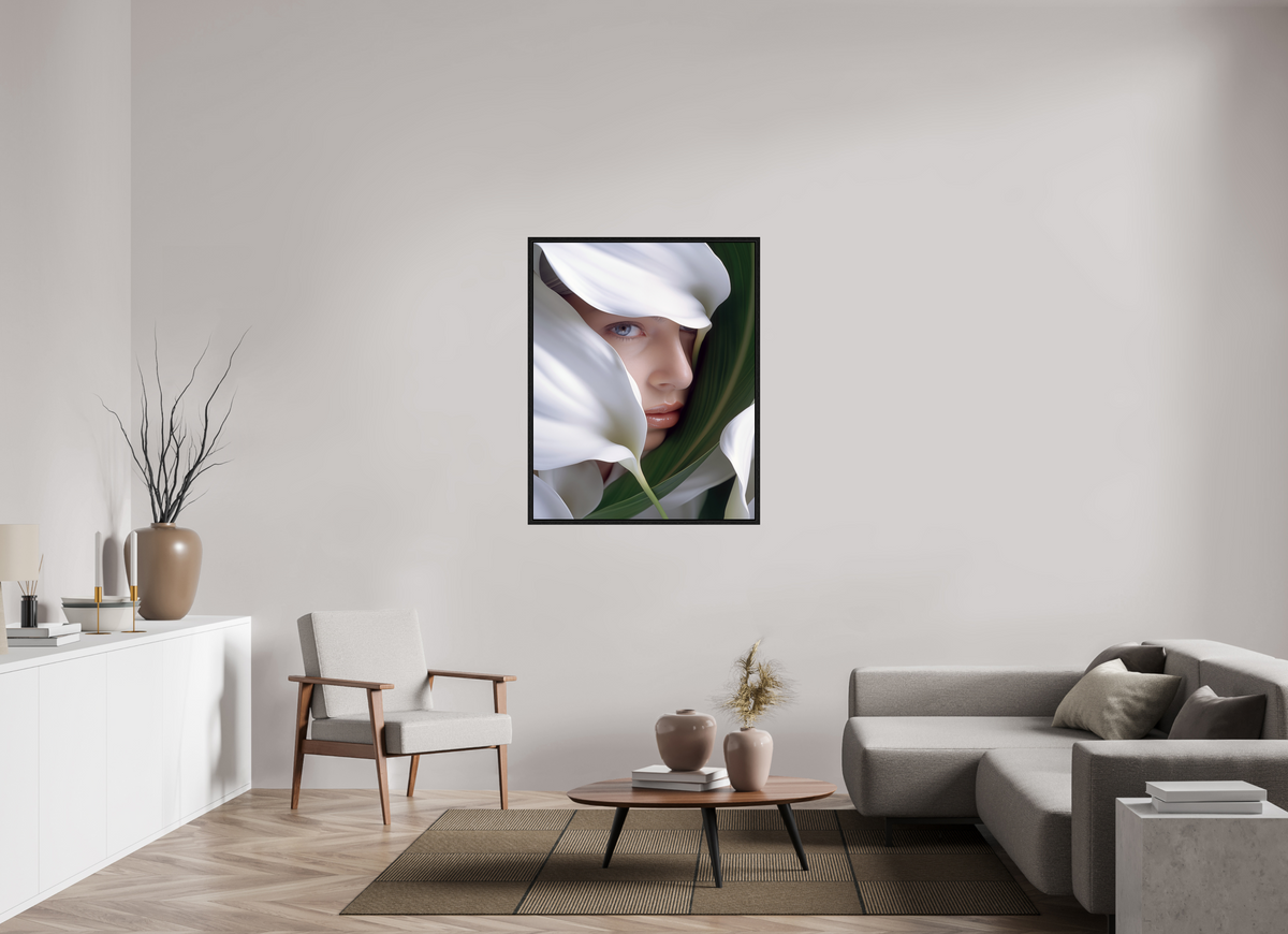 90 x 112,5 cm, Floater Frame Calla X