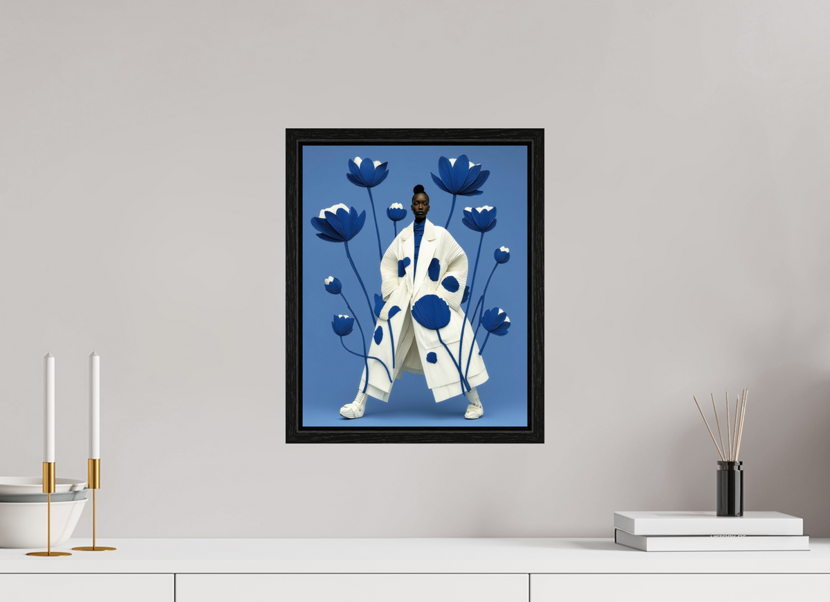 30 x 37,5 cm, Floater Frame Matisse Fashion IV