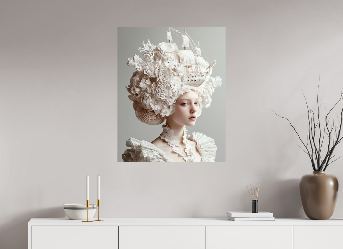 70 x 87,5 cm, Photo Print On Fuji Crystal DP II Hairdo XXIV