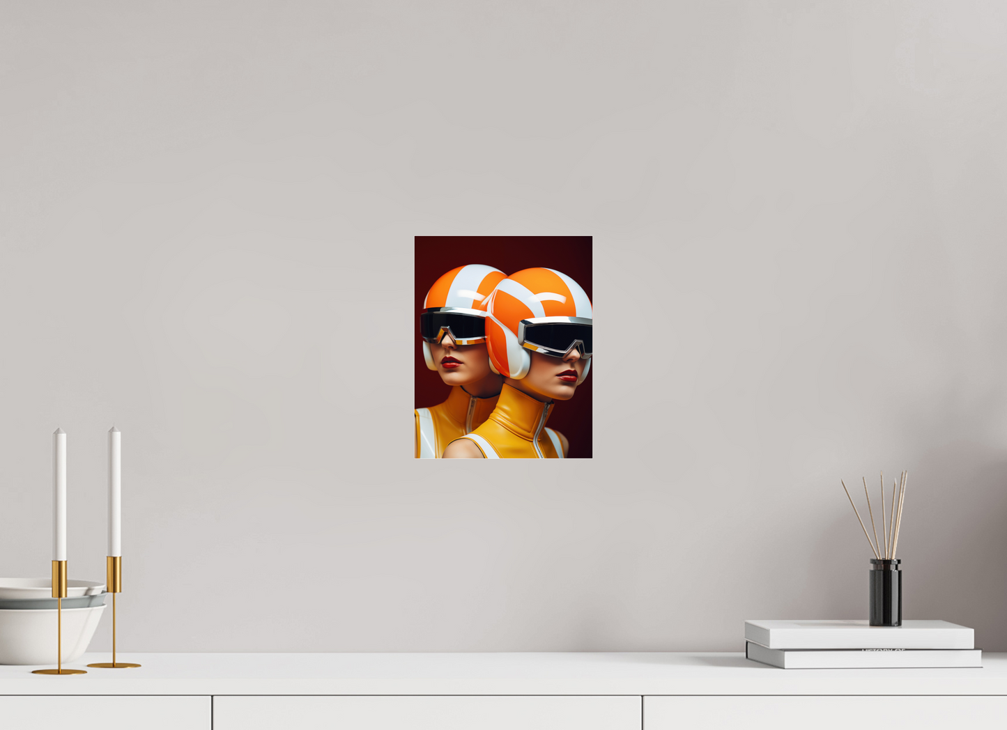 20 x 25 cm, Photo Print Under Acrylic Glass Rollerball IV
