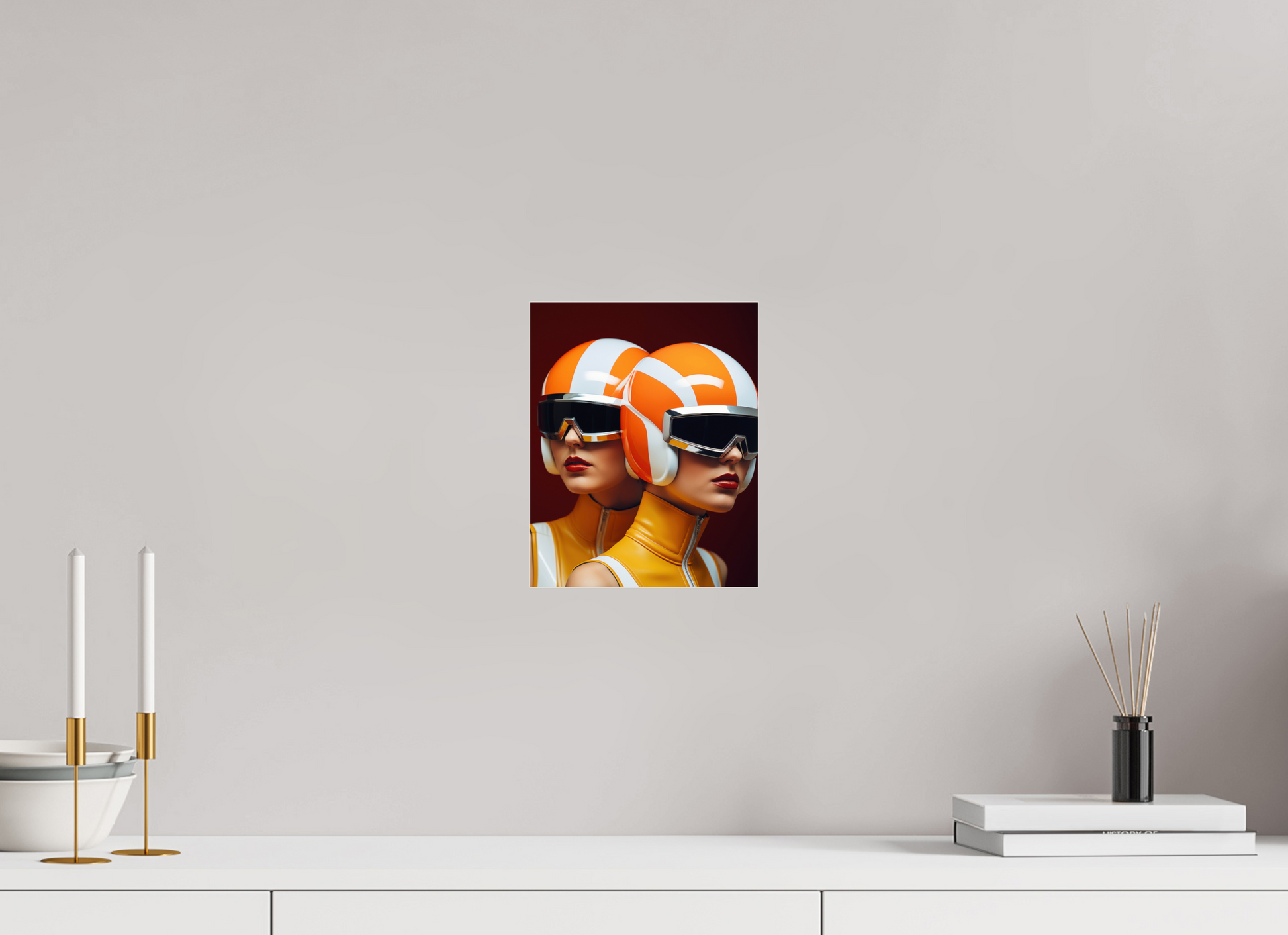 20 x 25 cm, Photo Print Under Acrylic Glass Rollerball IV