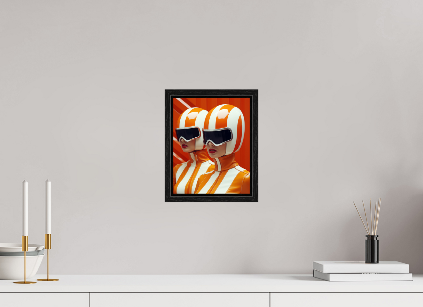 20 x 25 cm, Floater Frame Rollerball XI