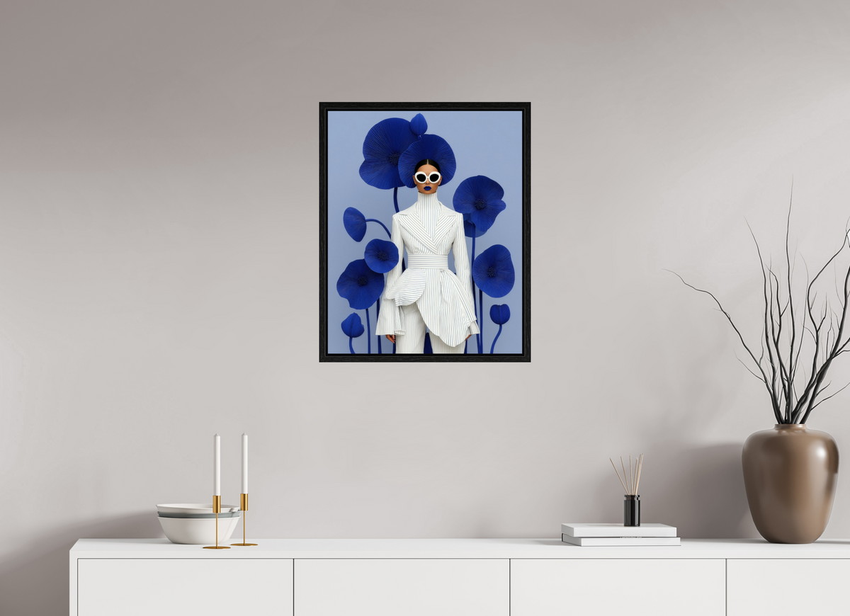 50 x 62,5 cm, Floater Frame Matisse Fashion XV
