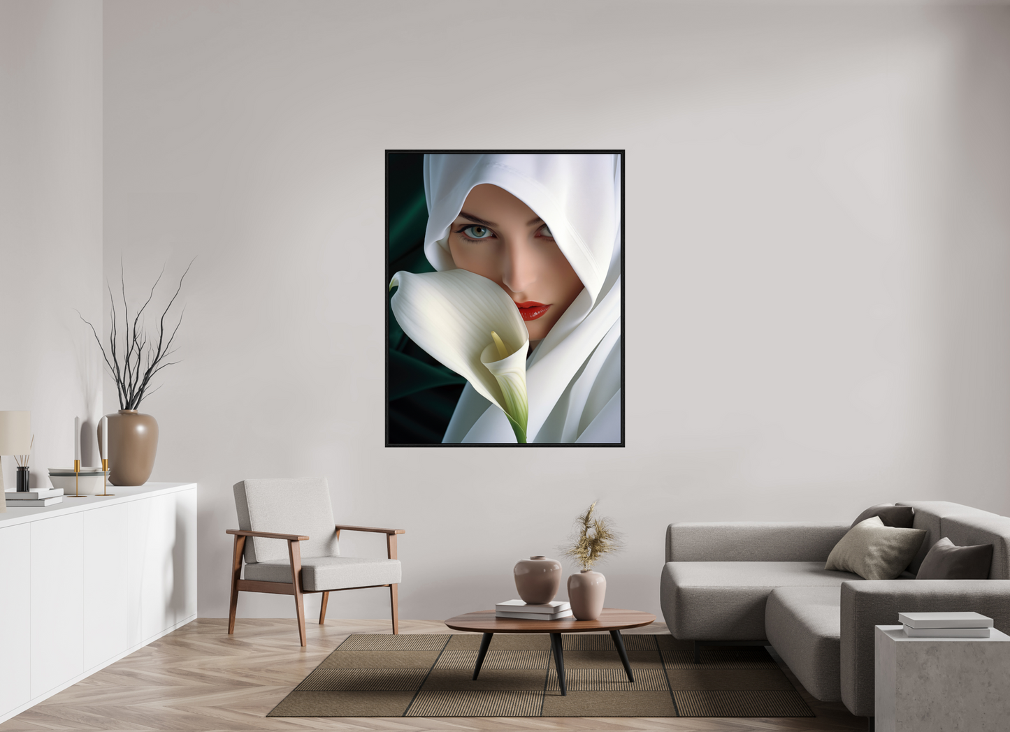 120 x 150 cm, Floater Frame Calla II