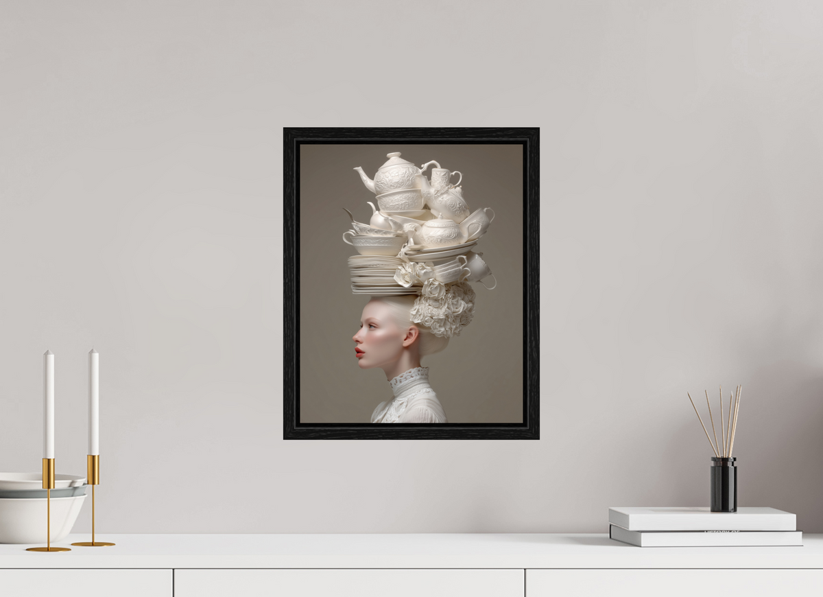 30 x 37,5 cm, Floater Frame Hairdo V