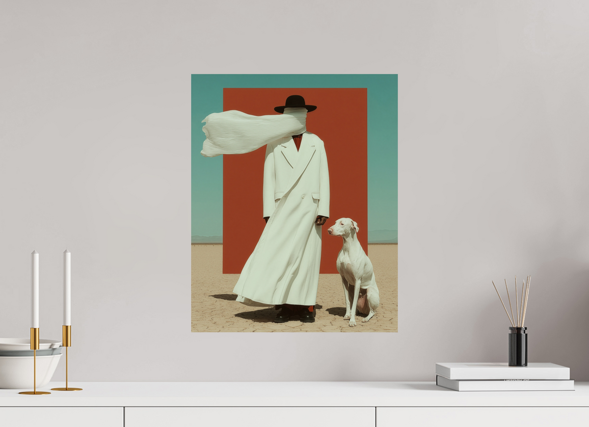 40 x 50 cm, Photo Print On Fuji Crystal DP II Red Horizon VIII