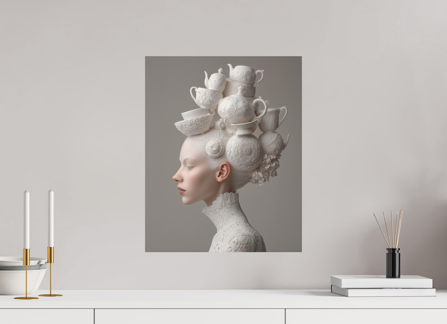 40 x 50 cm, Photo Print On Fuji Crystal DP II Hairdo II