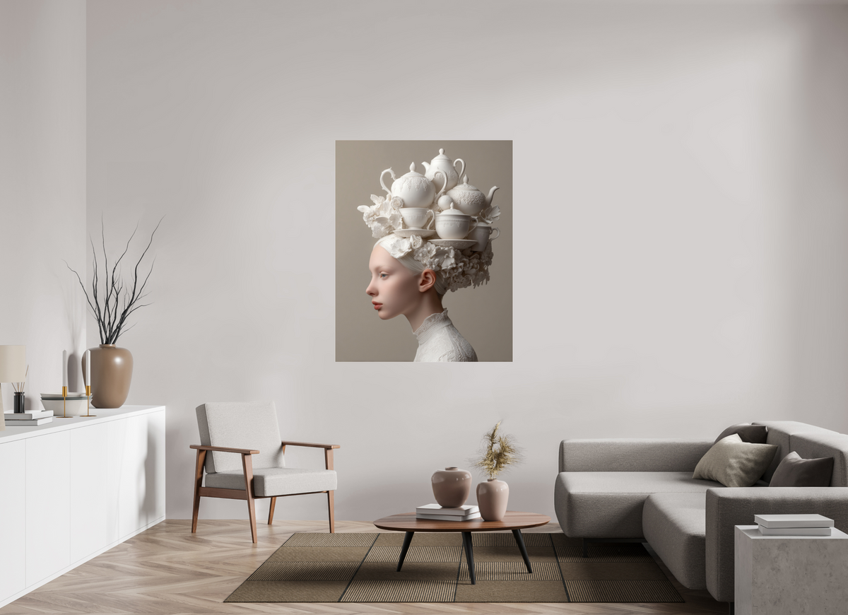110 x 137,5 cm, Photo Print Under Acrylic Glass Hairdo III