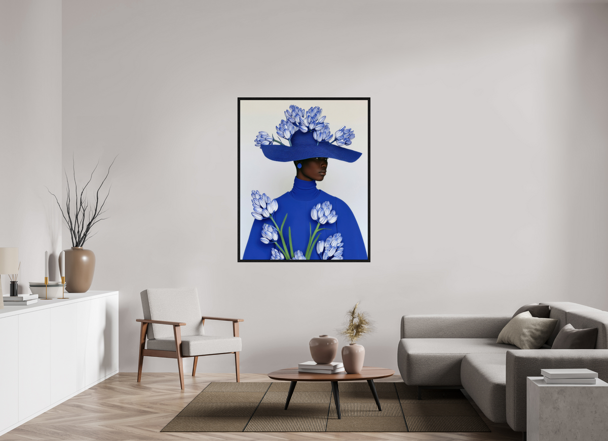 110 x 137,5 cm, Floater Frame Matisse Fashion I