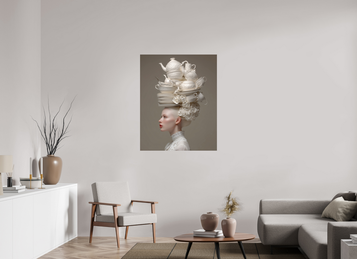 90 x 112,5 cm, Photo Print On Fuji Crystal DP II Hairdo V
