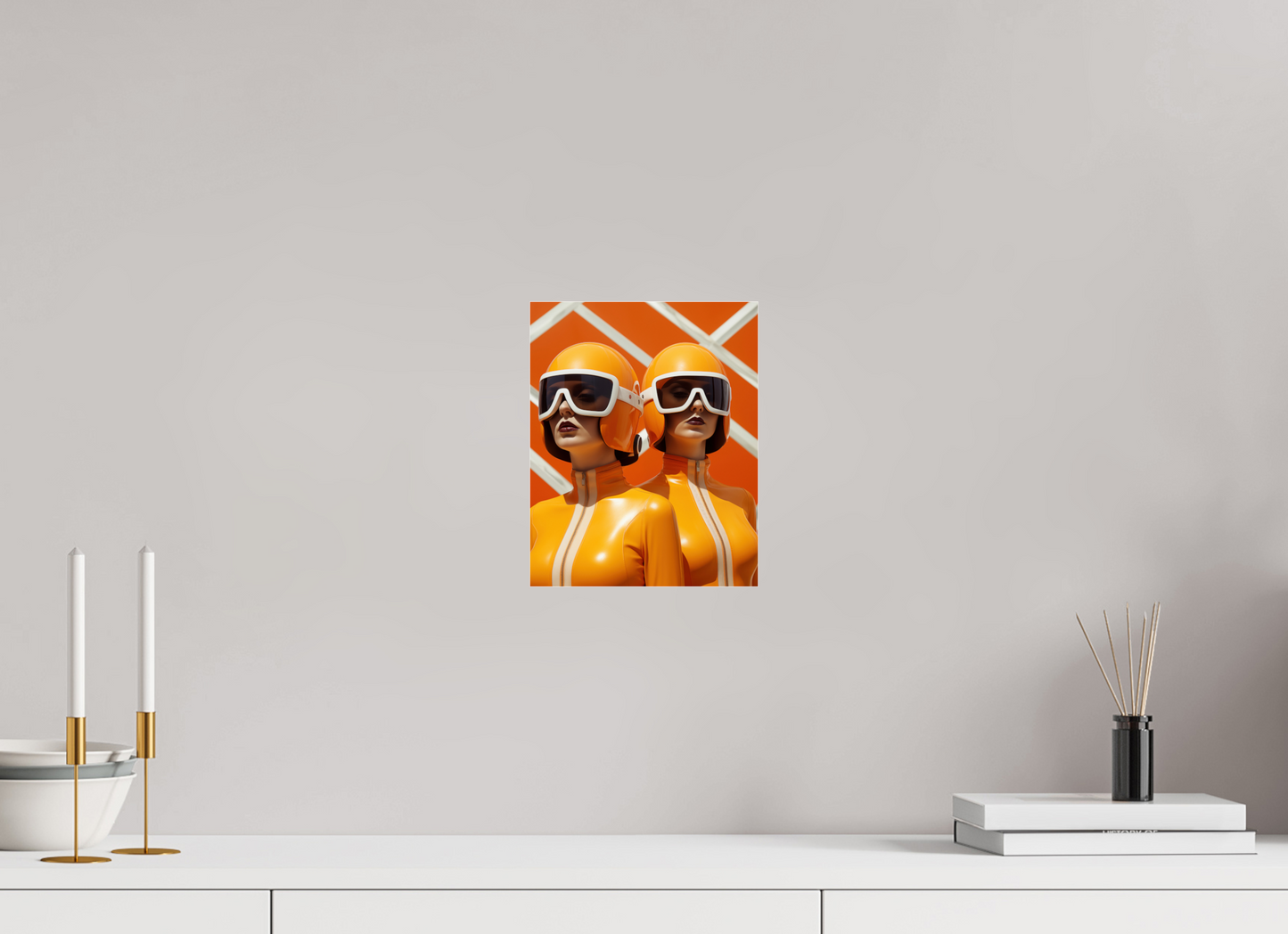 20 x 25 cm, Photo Print Under Acrylic Glass Rollerball XVI