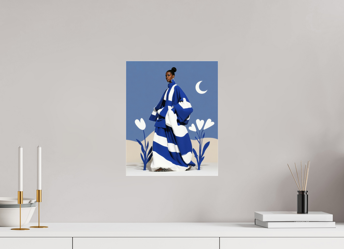 30 x 37,5 cm, Photo Print Under Acrylic Glass Matisse Fashion II