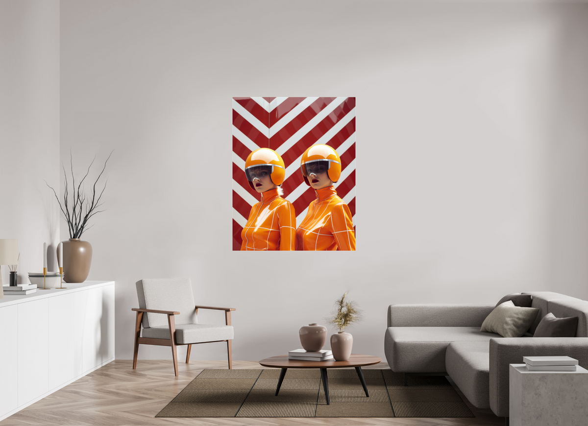 110 x 137,5 cm, Photo Print Under Acrylic Glass Rollerball II