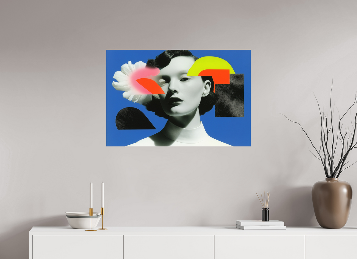 90 x 60 cm, Photo Print On Fuji Crystal DP II Geometry of Memory VI
