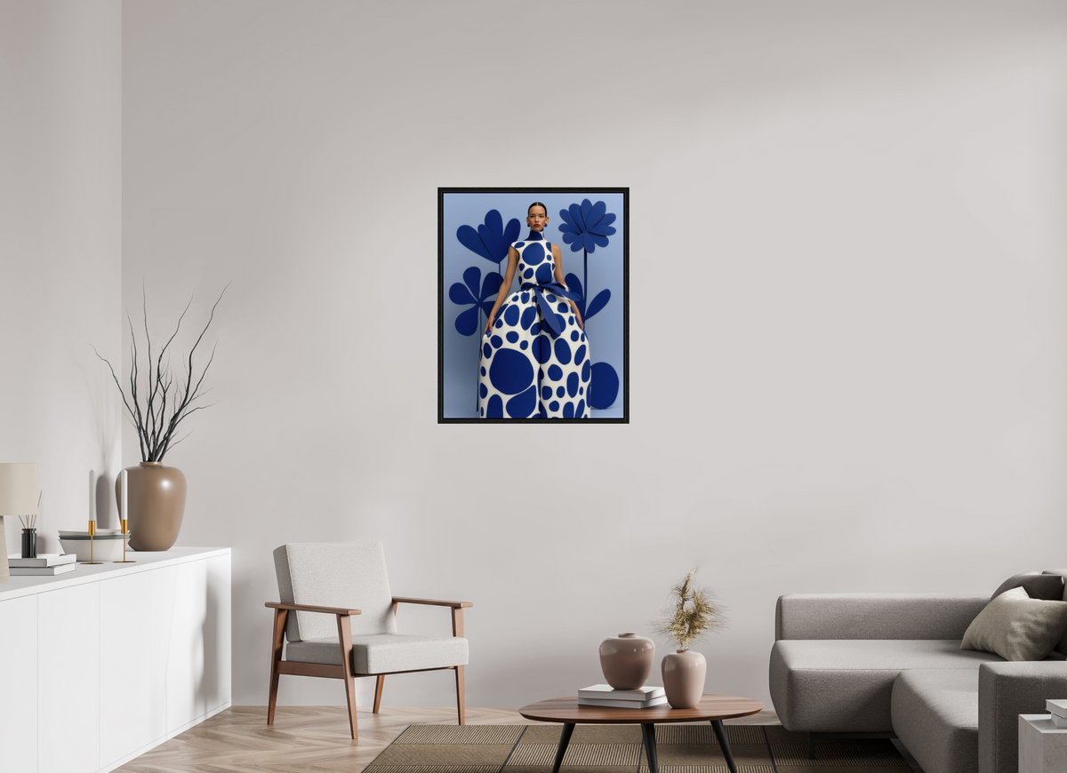 70 x 87,5 cm, Floater Frame Matisse Fashion V