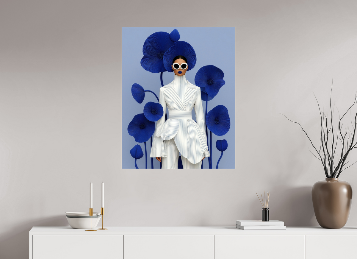 70 x 87,5 cm, Photo Print Under Acrylic Glass Matisse Fashion XV