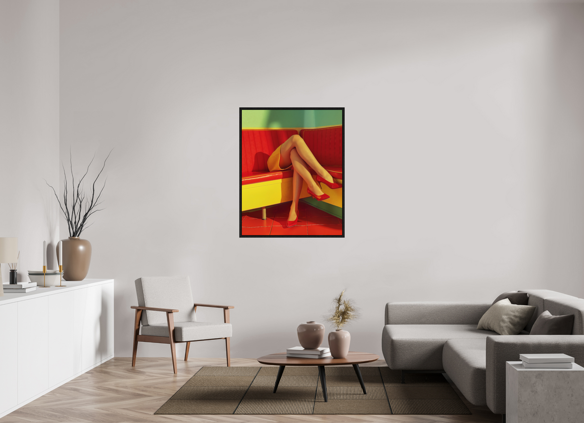 90 x 112,5 cm, Floater Frame Legs XVI