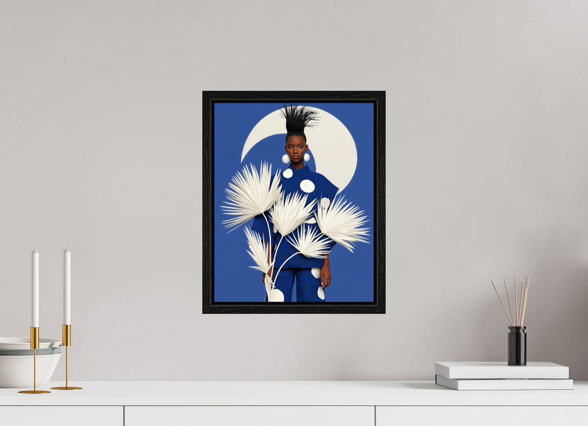 30 x 37,5 cm, Floater Frame Matisse Fashion XIV