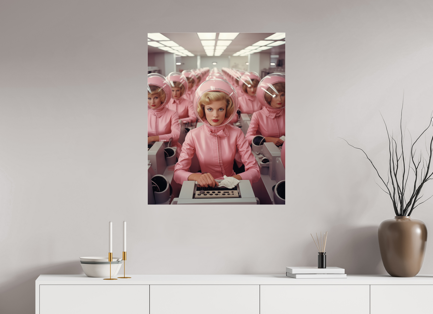 70 x 87,5 cm, Photo Print Under Acrylic Glass Factory XIV