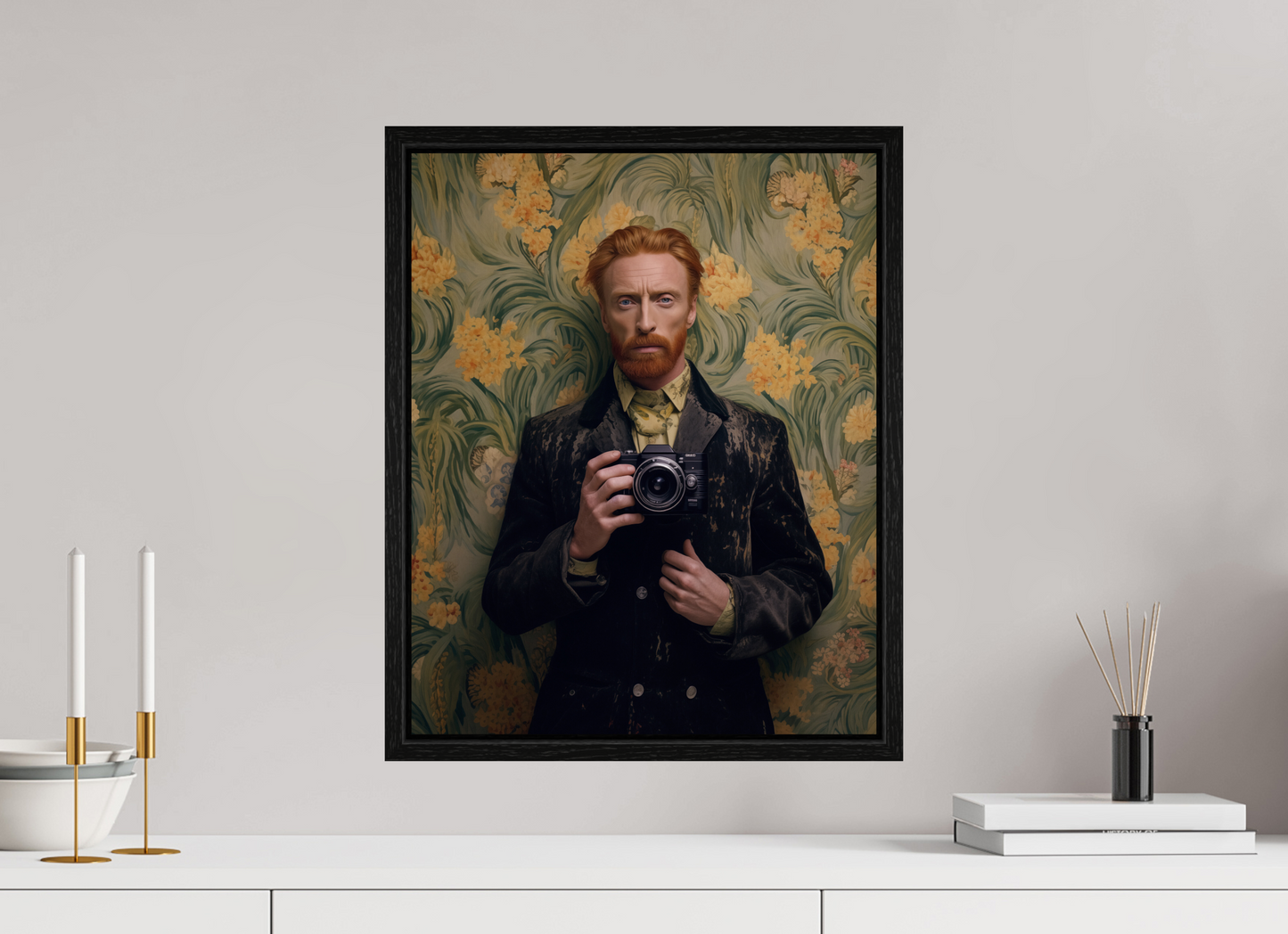 40 x 50 cm, Floater Frame Vincent VI