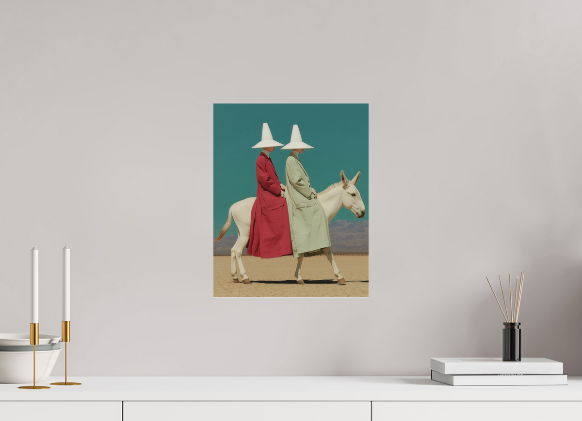 30 x 37,5 cm, Photo Print Under Acrylic Glass Red Horizon IV