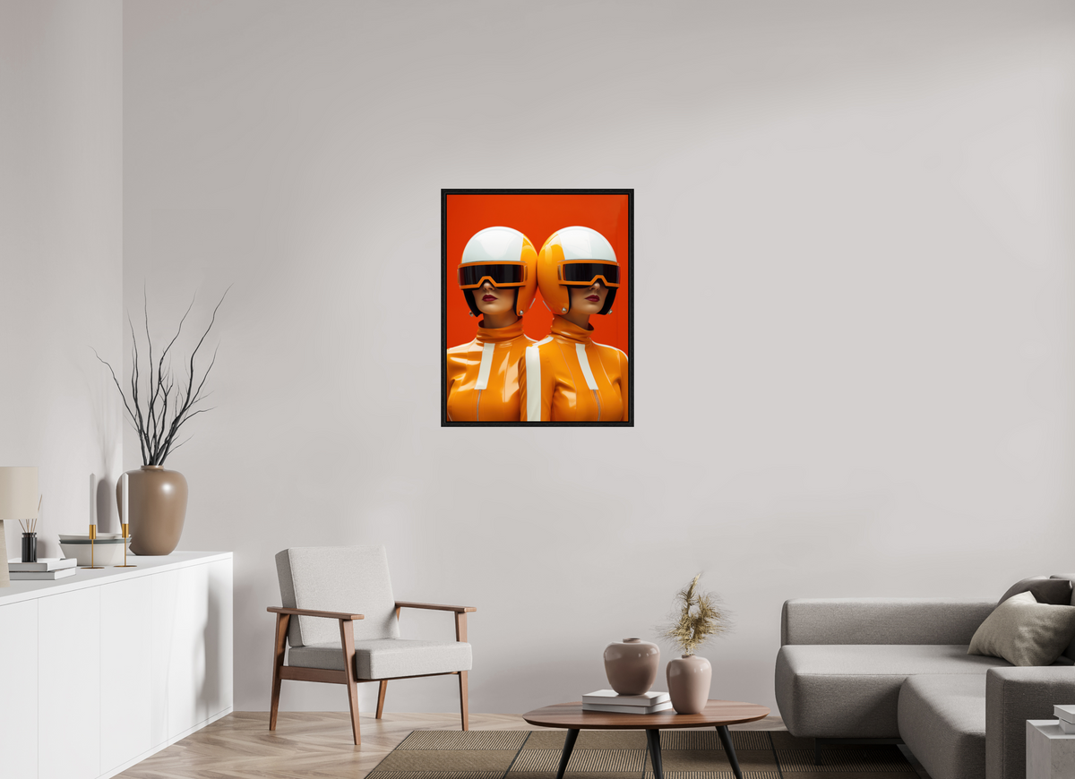 70 x 87,5 cm, Floater Frame Rollerball XVII