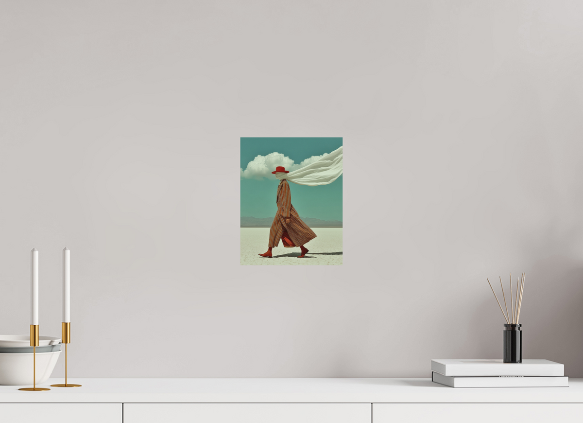 20 x 25 cm, Photo Print On Fuji Crystal DP II Red Horizon V