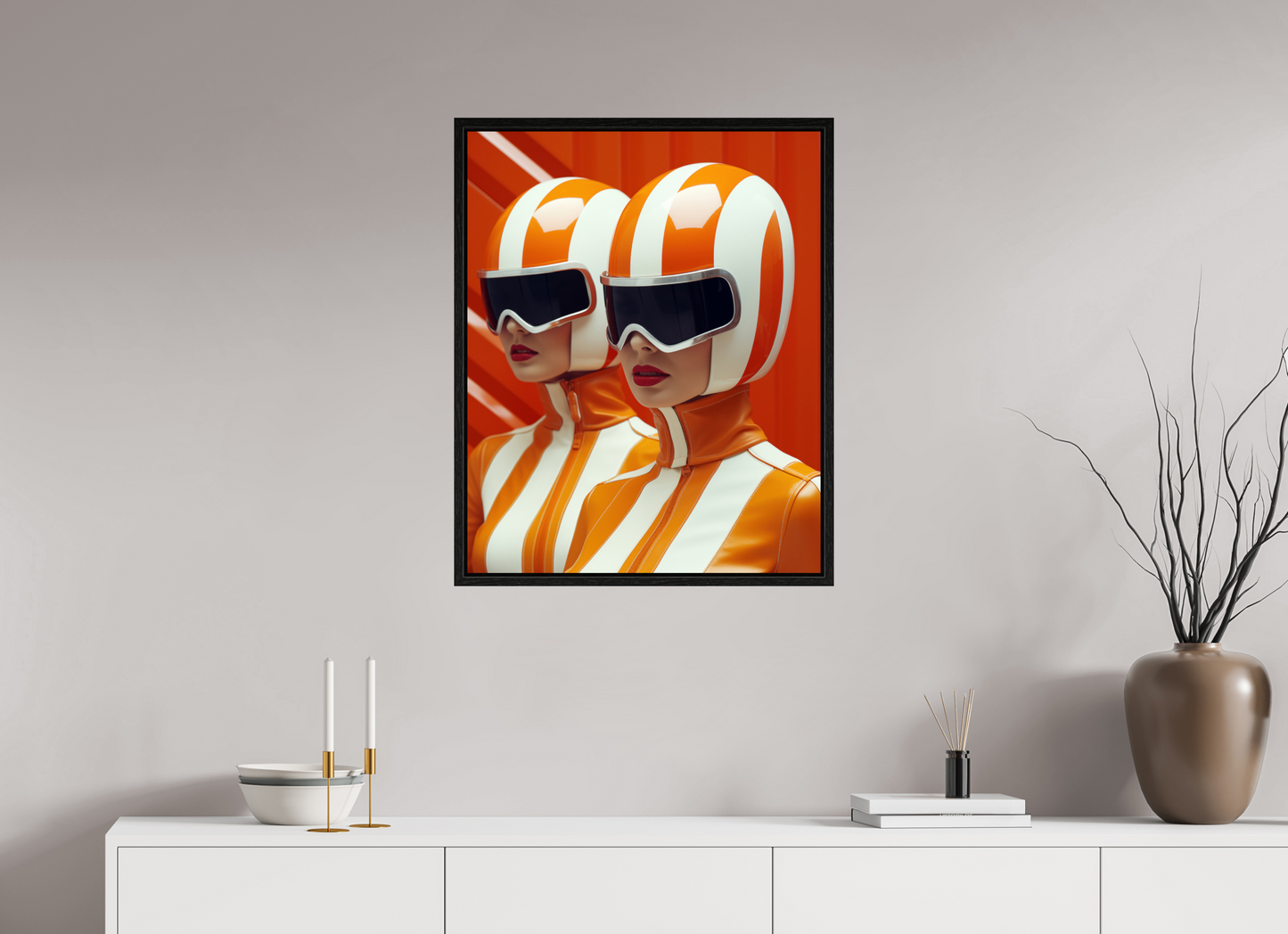 60 x 75 cm, Floater Frame Rollerball XI