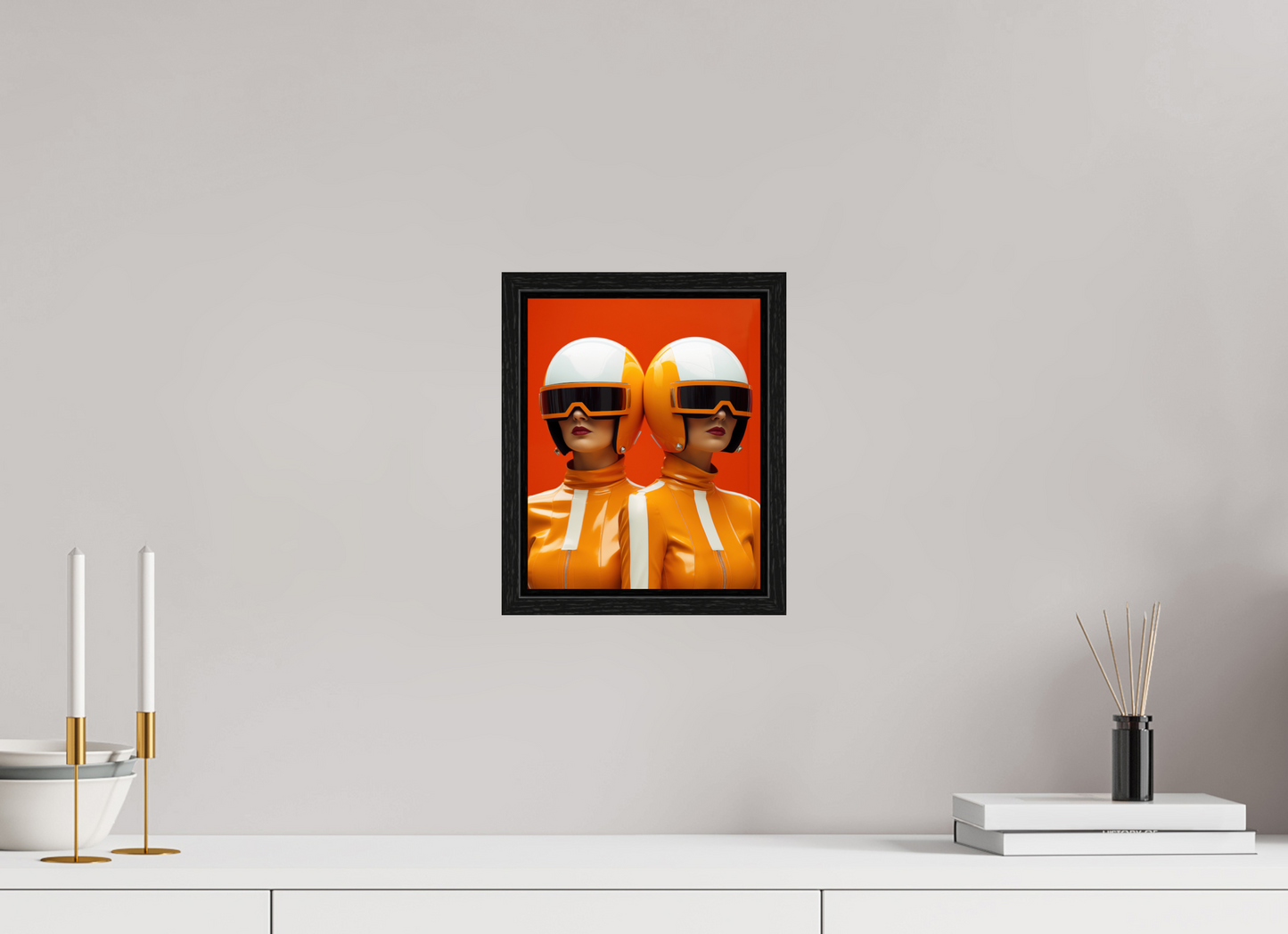 20 x 25 cm, Floater Frame Rollerball XVII