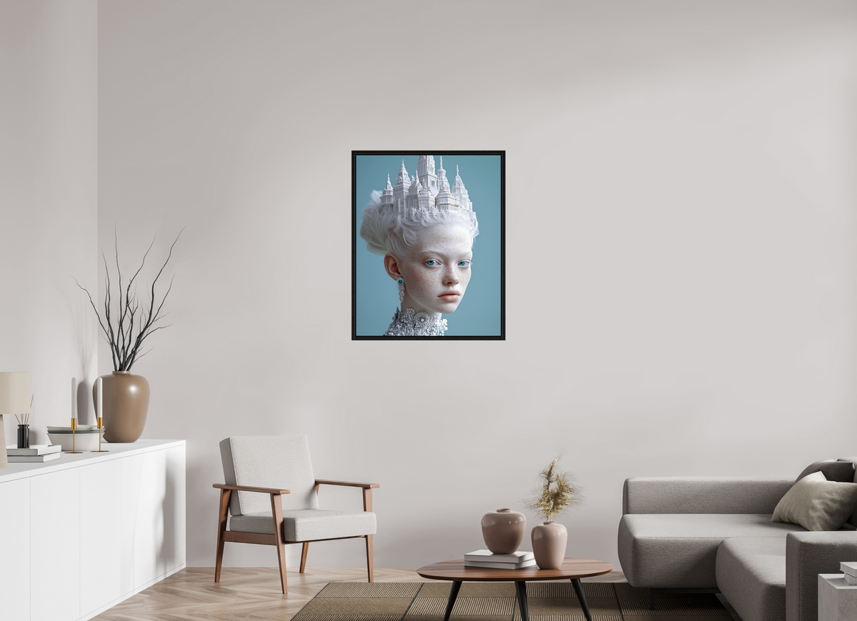 70 x 87,5 cm, Floater Frame Hairdo IX
