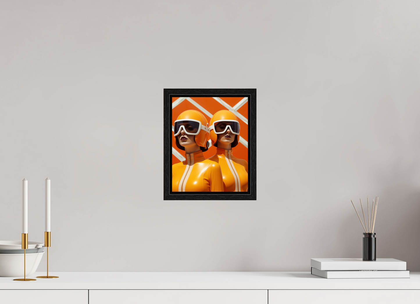 20 x 25 cm, Floater Frame Rollerball XVI
