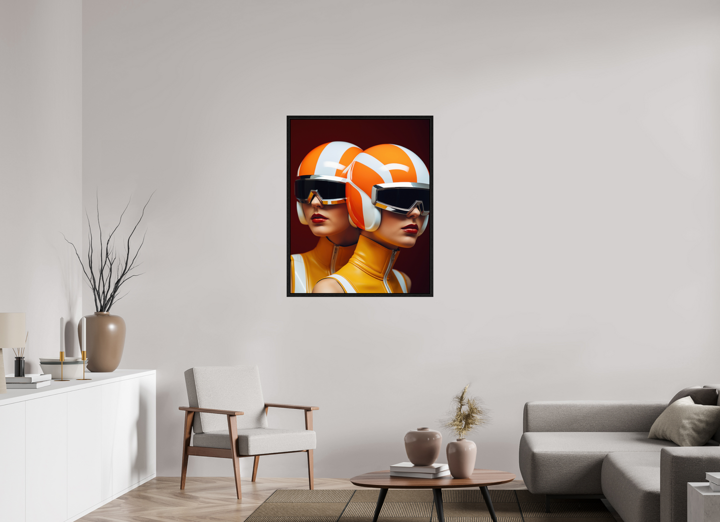 80 x 100 cm, Floater Frame Rollerball IV