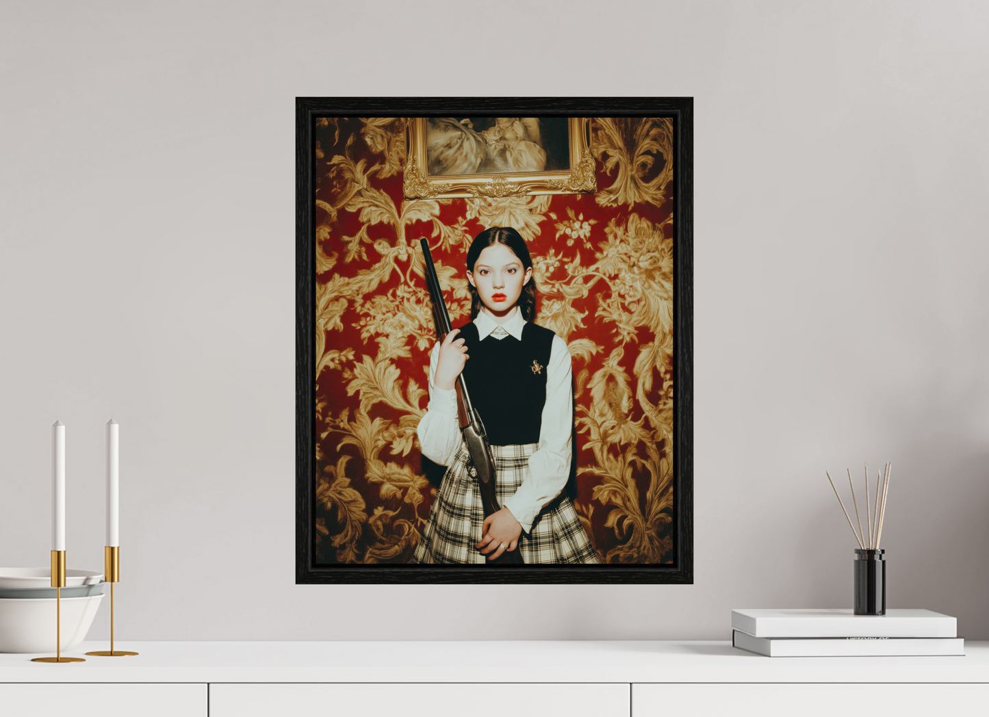 40 x 50 cm, Floater Frame Hunting Season VII
