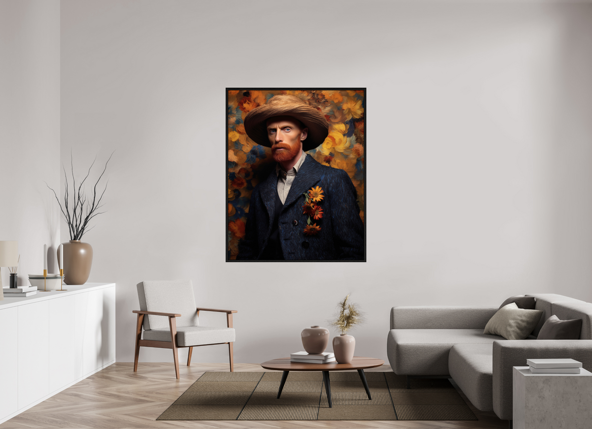 120 x 150 cm, Floater Frame Vincent X