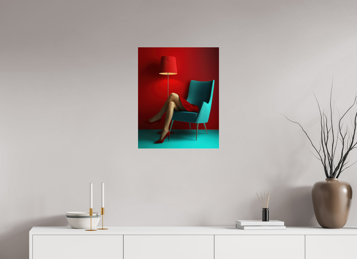 50 x 62,5 cm, Photo Print Under Acrylic Glass Legs III