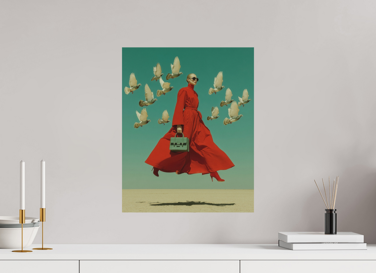 40 x 50 cm, Photo Print On Fuji Crystal DP II Red Horizon XI