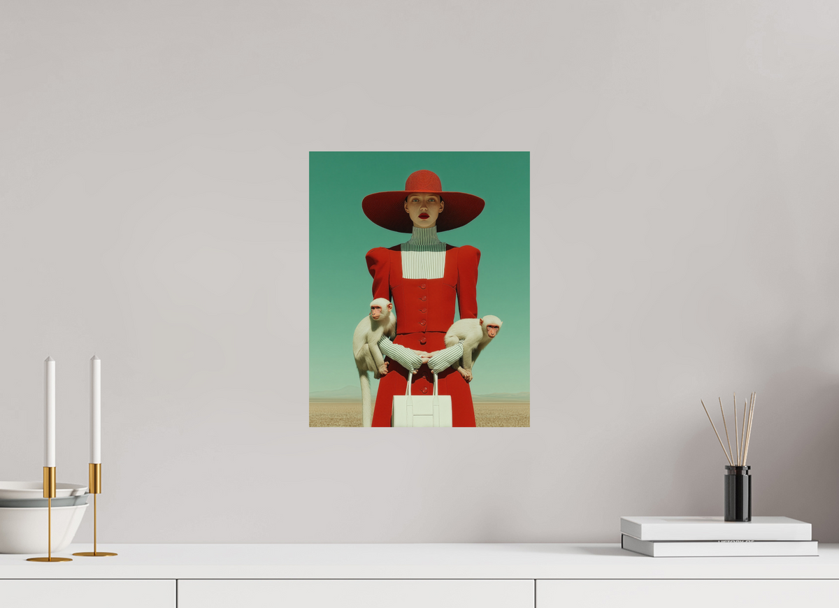 30 x 37,5 cm, Photo Print On Fuji Crystal DP II Red Horizon III