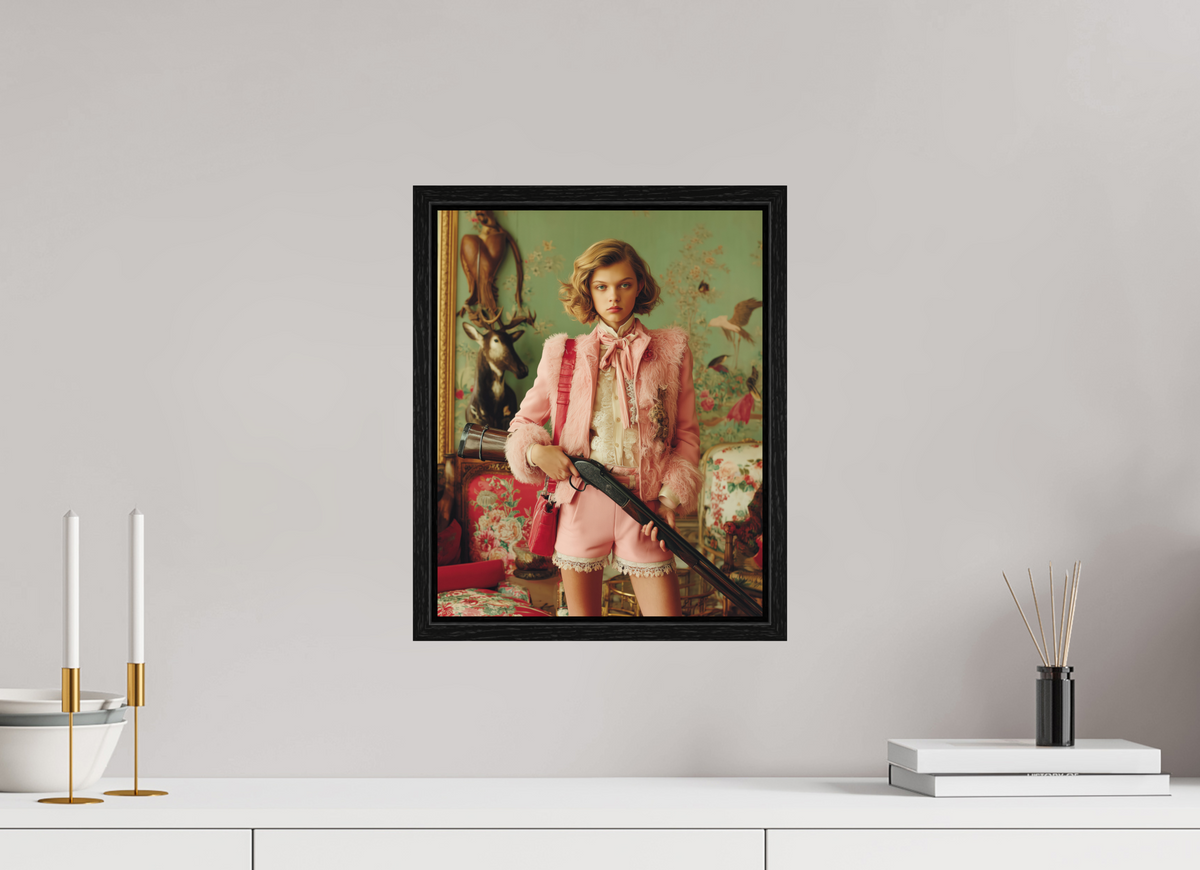 30 x 37,5 cm, Floater Frame Hunting Season III