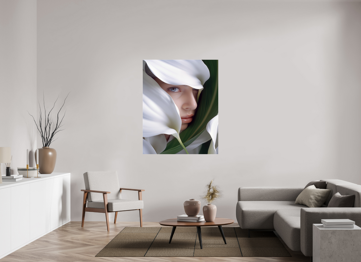 110 x 137,5 cm, Photo Print Under Acrylic Glass Calla X