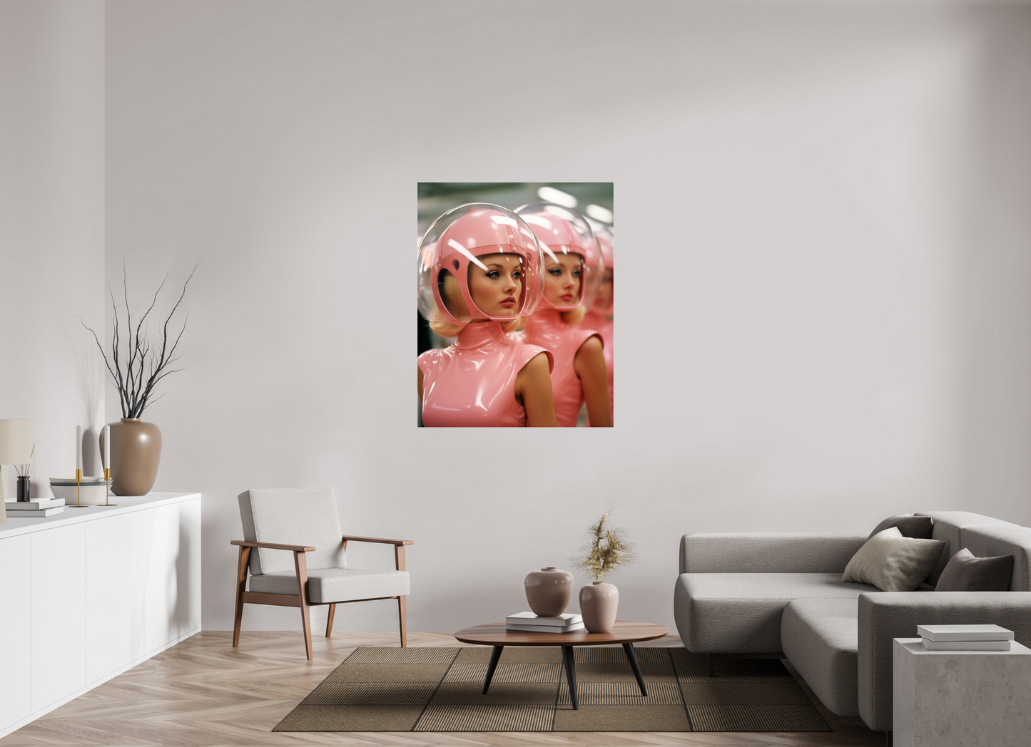 100 x 125 cm, Photo Print Under Acrylic Glass Factory XI