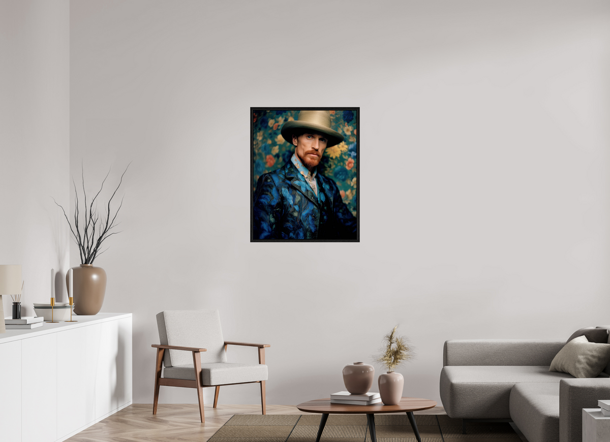 70 x 87,5 cm, Floater Frame Vincent I