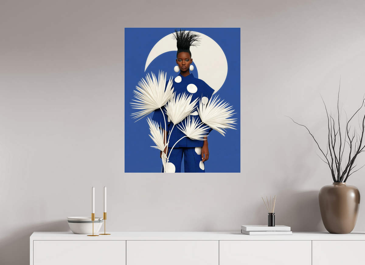 70 x 87,5 cm, Photo Print Under Acrylic Glass Matisse Fashion XIV
