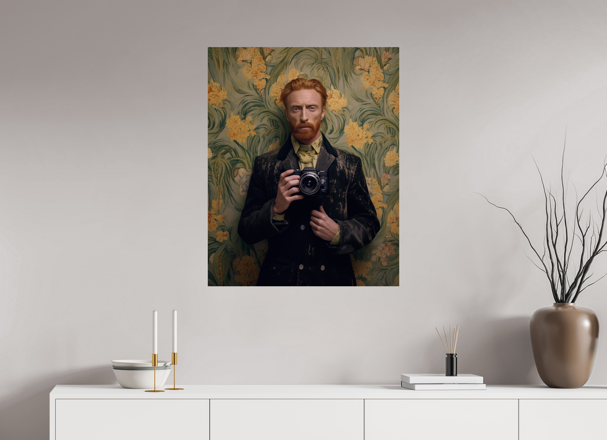 70 x 87,5 cm, Photo Print On Fuji Crystal DP II Vincent VI