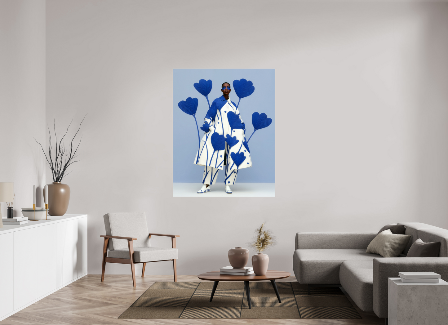 120 x 150 cm, Photo Print Under Acrylic Glass Matisse Fashion XXII