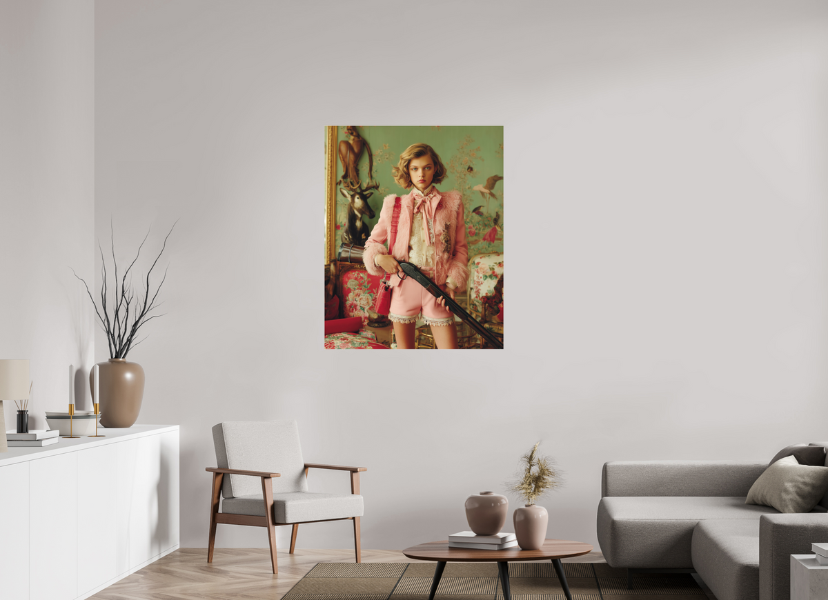 90 x 112,5 cm, Photo Print Under Acrylic Glass Hunting Season III